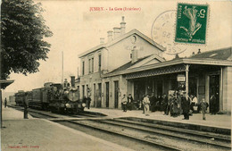 Jussey * Vue Sur La Gare * Arrivée D'un Train * Locomotive * Ligne Chemin De Fer - Andere & Zonder Classificatie