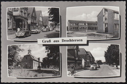 D-21706 Drochtersen - Alte Ansichten - Schule - Dorfmitte - Cars - VW Käfer - Mercedes - VW Bus - Stade