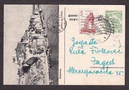 Illustrated Stationery - Sibenik / Stationery Circulated - Postal Stationery