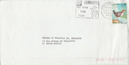 LUXEMBOURG SEUL SUR LETTRE POUR LA FRANCE 1987 - Lettres & Documents