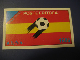 ERITREA Football 1982 Spain World Championship Cup Bloc Proof Eppreuve Imperforated Soccer - Eritrea