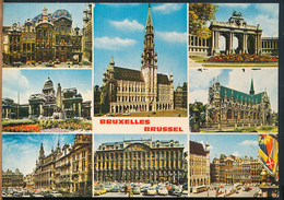 °°° 28593 - BELGIUM - BRUXELLES - VIEWS - 1977 With Stamps °°° - Panoramische Zichten, Meerdere Zichten