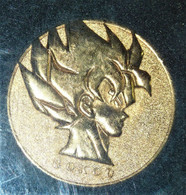 Dragon Ball RETRO Médaille Medal Coin Pièce Toei Anime Fair Officiel Goku - Drang Ball