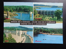 Les Barrages De La Vesdre, Gileppe - Butgenbach Et Robertville -> Onbeschreven (achterzijde Wat Geschonden) - Otros