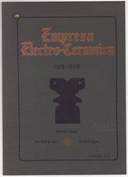 Empresa Electro-Ceramica  V.N. Gaia Cartão Prova Capa Catálogo 1919-1920 - Publicidad