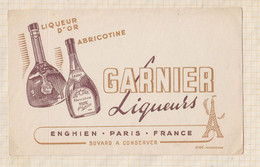 21/147 Buvard LIQUEURS GARNIER - Liqueur & Bière