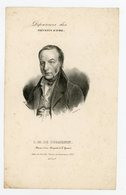 (GRAVURE EAU FORTE) "L.M. DE CORMENIN" DEPUTE DE L'YONNE -  GRAVÉ PAR FREY FORMAT HORS TOUT 14X23 CM OU ENVIRON - Prints & Engravings