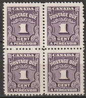 Canada 1935 Sc J15  Postage Due Block MNH** - Port Dû (Taxe)