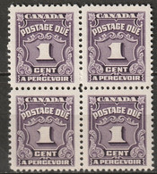 Canada 1935 Sc J15  Postage Due Block MNH** - Port Dû (Taxe)