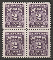 Canada 1935 Sc J16  Postage Due Block MNH** - Port Dû (Taxe)