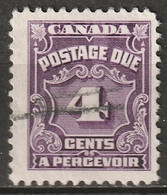 Canada 1935 Sc J17b  Postage Due Used Reddish Violet - Port Dû (Taxe)