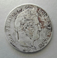 Francia, 5 Franchi 1840 Luigi Filippo I B Rouen Argento - France 5 Francs Louis Philippe I Silver - 5 Francs