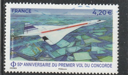 FRANCE 2019 - 50E ANNIVERSAIRE DU PREMIER VOL DU CONCORDE OBLITERE YT PA  83 - 1960-.... Afgestempeld