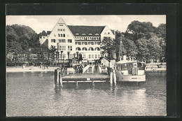 AK Glücksburg, Hotel Matthias-Claudius-Heim Mit Steg - Gluecksburg