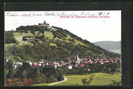 AK Neustadt I. Odenwald, Ortsansicht Mit Kirche Und Burg Breuberg - Odenwald