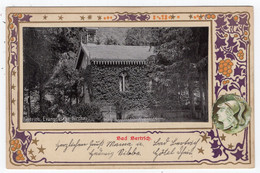 BAD BERTRICH - Evangelische Kirche - Undivided Back - Gelaufen 1902 - Bad Bertrich