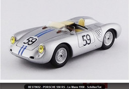 Porsche 550 RS - Schiller/Tot - 24h Le Mans 1958 #59 - Best Model - Best Model