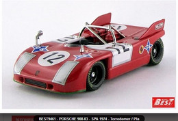 Porsche 908-03 - Torredemer/Pla - 1000 Kms Spa 1974 #12 - Best Model - Best Model