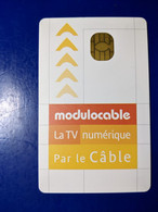 MODULOCABLE ABONNEMENT A PUCE TV VIACCESS PUBLICITAIRE NON ENCODEE - (Factice) TELEVISION - Supplies And Equipment