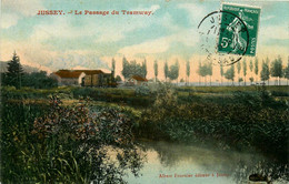 Jussey * Le Passage Du Tramway Tram * Ligne Chemin De Fer - Andere & Zonder Classificatie