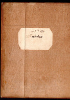 Nantua (01 Ain)  Carte Entoilée 1/80.000e  Levé De 1843 (M2188) - Carte Topografiche