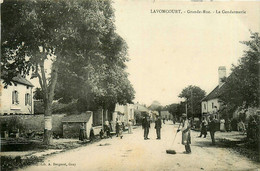 Lavoncourt * La Grande Rue * La Gendarmerie Nationale * Gendarme * Cantonnier - Autres & Non Classés