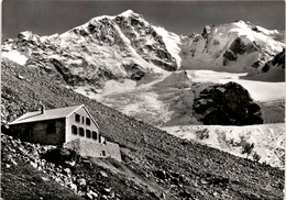 Tschiervahütte Mit Piz Bernina (1130) * 4. 7. 1961 - Tschierv