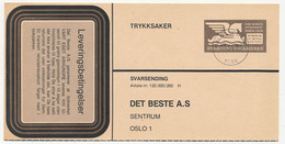 NORVEGE - Entier Publicitaire (Imprimé) Oslo 1983 - Voir Le Scan - Entiers Postaux