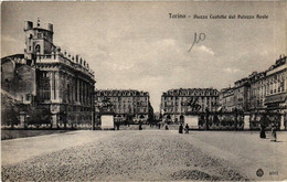 CPA AK TORINO Piazza Castello Dal Palazzo Reale ITALY (540421) - Palazzo Reale