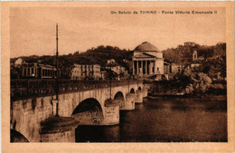 CPA AK TORINO Ponte Vittorio Emanuele II ITALY (540454) - Bruggen