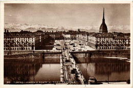 CPA AK TORINO Piazza E Ponte Vittorio Emanuele ITALY (540485) - Bridges