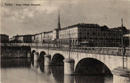 CPA AK TORINO Ponte Vittorio Emanuele ITALY (540504) - Pontes