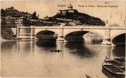 CPA AK TORINO Ponte In Pietra E Monte Dei Cappuccini ITALY (540557) - Ponti