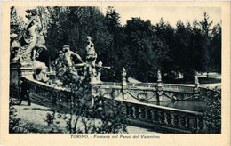 CPA AK TORINO Fontana Nel Parco Del Valentino ITALY (540704) - Parks & Gardens