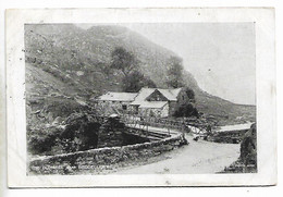 Early Postcard, The Old Mill, Beddgelert, Bridge, Hills, House, Landscape, 1903. - Caernarvonshire