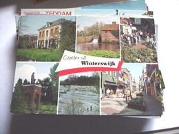 Nederland Holland Pays Bas Winterswijk Met Winkelstraat En Mooi Gebouw - Winterswijk