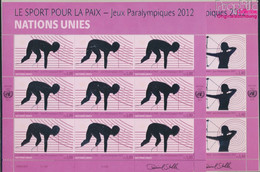 UNO - Genf 795Klb-796Klb Kleinbogen (kompl.Ausg.) Postfrisch 2012 Paralympische Sommerspiele (9624934 - Neufs