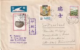 Taiwan Old Cover Mailed - Brieven En Documenten