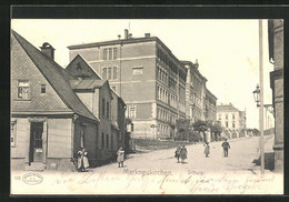 AK Markneukirchen, Strassenpartie An Der Schule - Markneukirchen