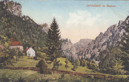 6647) JOHNSBACH Im GESÄUSE Mit Altem HAUS Detail U Kirche ALT Stempeol ANTON MATJEKA Gasthof Zum Donner - 6.6.1911 !! - Gesäuse