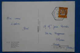 I 2  ANDORRE BELLE  CARTE   1964 ANDORRE   A  ORLEANS  FRANCE+ VALLS LAC DES PESSONS + AFFRANCH. PLAISANT - Covers & Documents