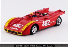 Abarth SP 2000 - Arturo Merzario - Sestriere 1970 #462 - Best Model - Best Model