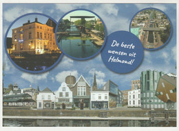 Postcard-ansichtkaart De Beste Groeten Uit HELMOND (NL) Rabobank - Helmond