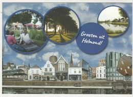 Postcard-ansichtkaart Groeten Uit HELMOND (NL) Rabobank - Helmond