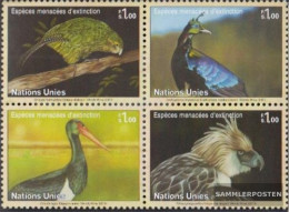 UN - Geneva 774-777 Block Of Four (complete Issue) Unmounted Mint / Never Hinged 2011 Birds - Ungebraucht