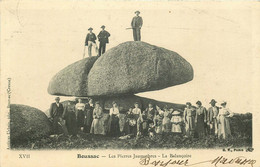 CREUSE  BOUSSAC  Les Pierres Jaumathres  La Balançoire - Boussac