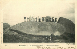 CREUSE  BOUSSAC  Les Pierres Jaumathres  Le Berçeau Du Diable - Boussac