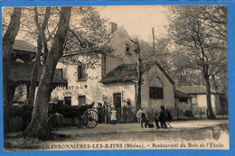 69 - Rhône -  Charbonnieres Les Bains - Restaurant Du Bois De L'Etoile  (N5156) - Charbonniere Les Bains