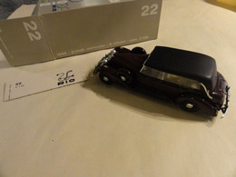 RIO Voiture Miniature N° 22 Mercedes 8 Cil 1938 (style Rami Jmk) - Rio