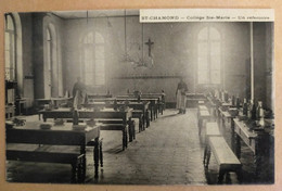 Cpa - 42 - SAINT-CHAMOND  - Collège Ste-Marie - Un Réfectoire - Saint Chamond